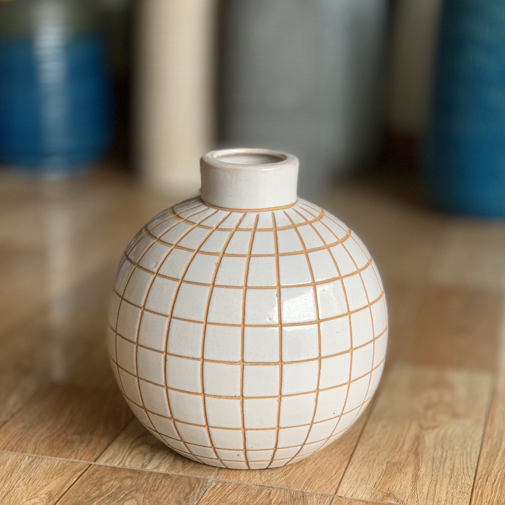 Bình Hoa Gốm Sứ Xuất Dư Mỹ Thuật Trang Trí