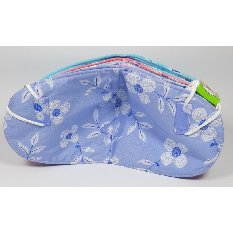 KHẨU TRANG NỮ Loại che tai bo tròn In hình hoa mai lớn loại Dày 3 lớp Chất liệu vải mềm dày Chống nắng Phòng dịch bệnh | BigBuy360 - bigbuy360.vn