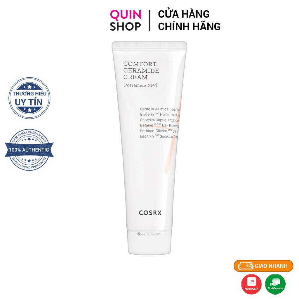 Kem Dưỡng Dịu Da Cosrx Comfort Ceramide Cream