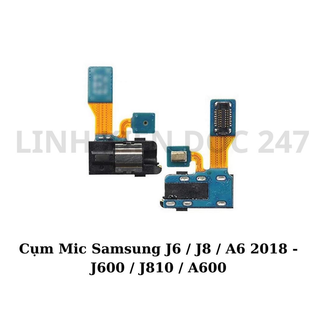 Cụm Mic Samsung J6 / J8 / A6 2018 - J600 / J810 / A600 - Hàng Zin New Bao Test