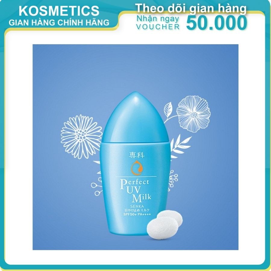 Sữa chống nắng SENKA Perfect UV Milk SPF50 40ml