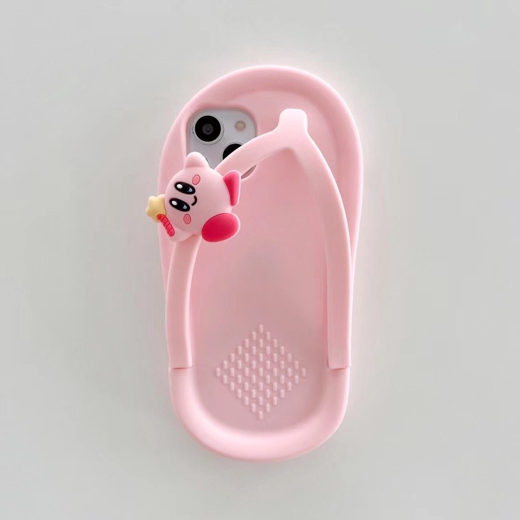 Ốp Điện Thoại Mềm Mịn Hình Dép Ngôi Sao Kabi Cho Iphone 13 pro max 12 pro max 11 pro max xs max xr x