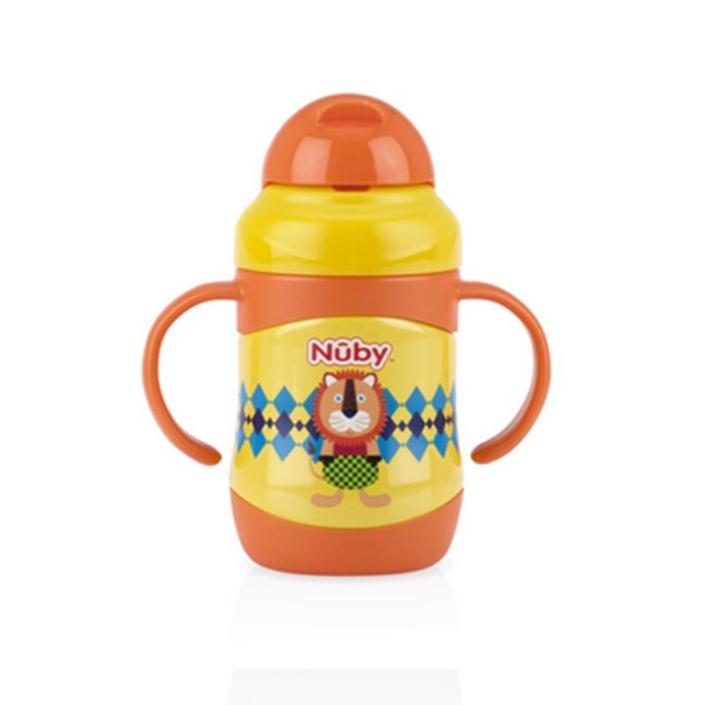 Bình uống nước giữ nhiệt bằng Inox 360 độ 2 chiều nóng lạnh dung tích 220ml