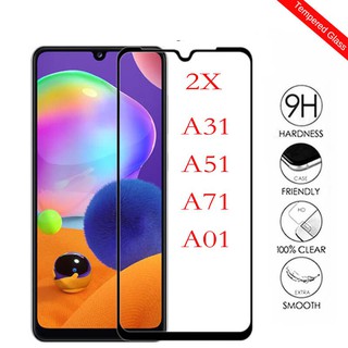 Kính cường lực Samsung A31 (Full Màn, Full Keo)