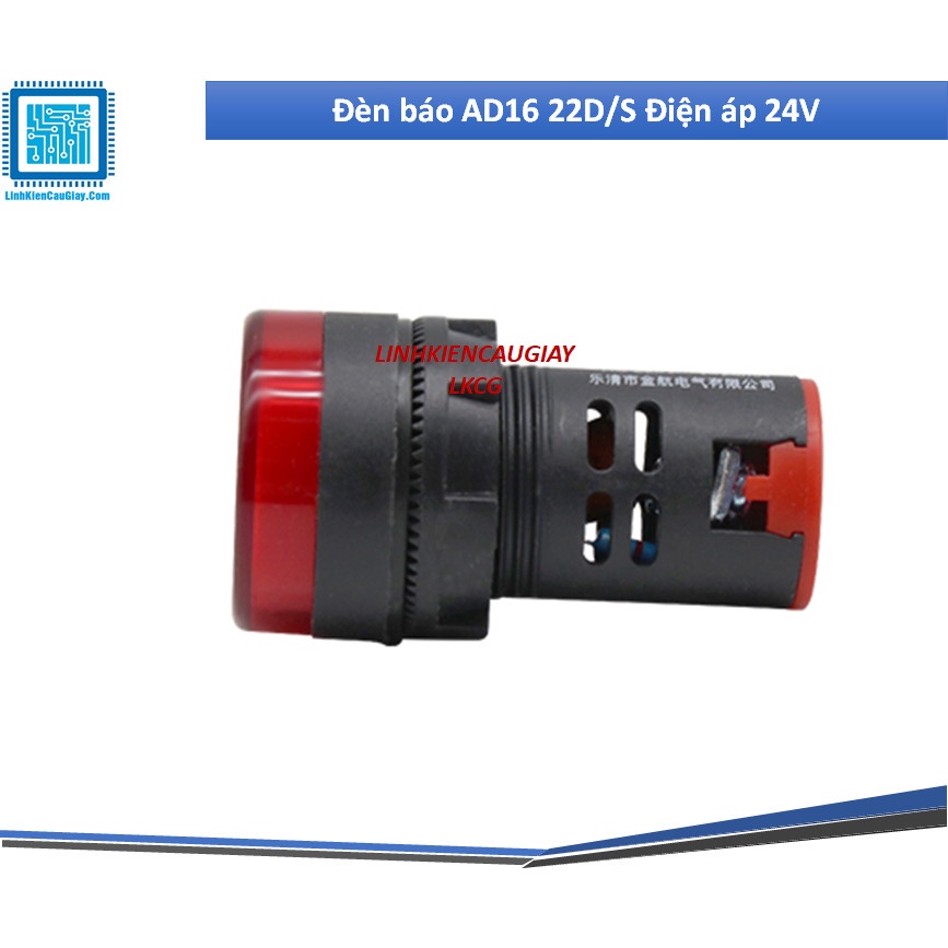 Đèn báo AD16 22D/S Điện áp 24V