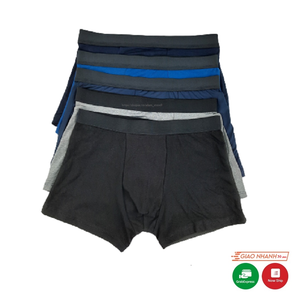 Quần lót đùi nam đủ size M - 3XL thun lạnh  co giãn nhiều màu  giao ngẫu nhiên