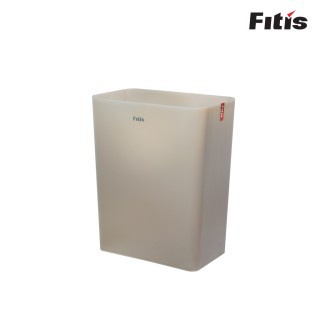 Thùng Rác Fitis Mono Chữ Nhật - Xám 20L