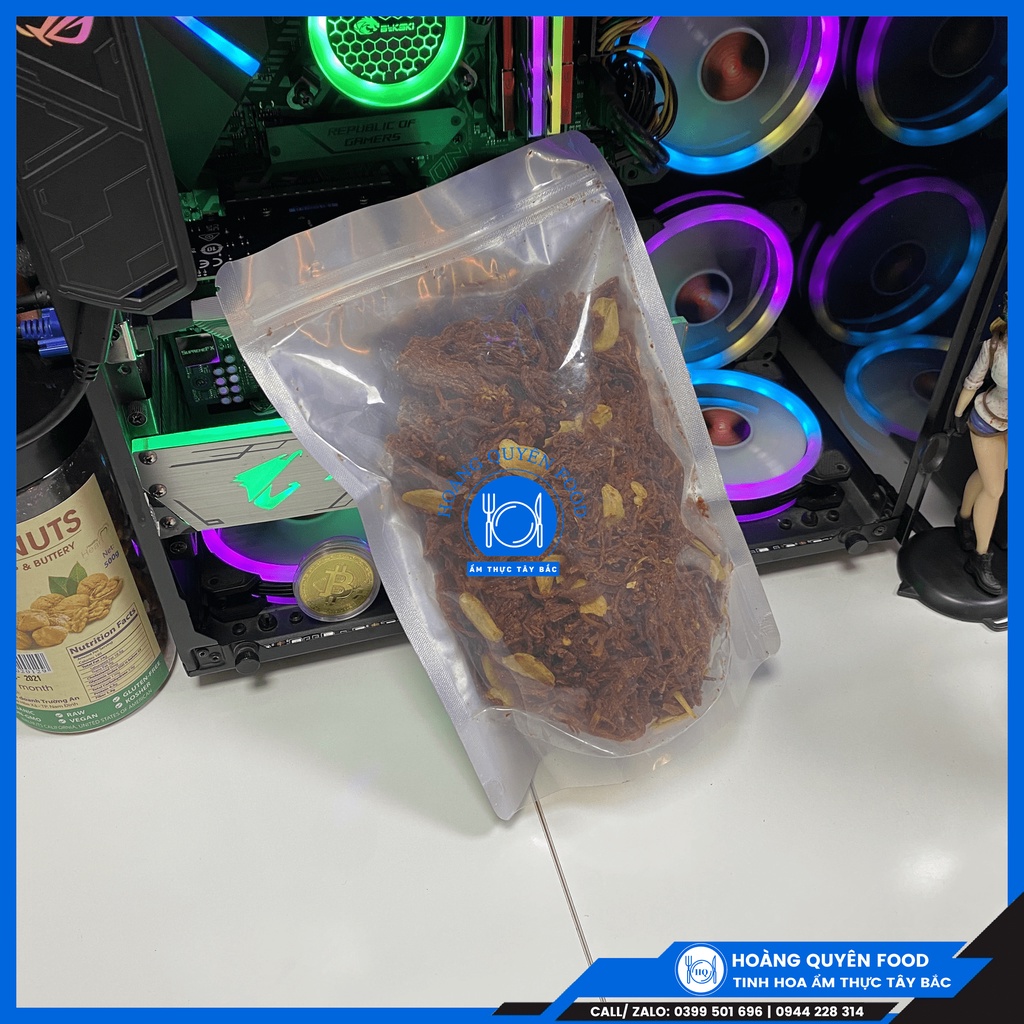 Khô Heo, Khô Lợn Cháy Tỏi 500G Đồ Ăn Vặt Hà Nội Vừa Ngon Vừa Rẻ | Cay Vừa | BigBuy360 - bigbuy360.vn