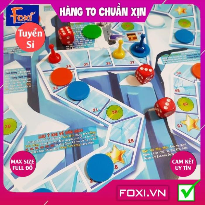 [FREESHIP HÀNG ĐẸP] Board game-Đi tìm kho báu mini 5 Foxi-trò chơi chiến thuật-hài hước-siêu lầy-bổ ích và lý thú