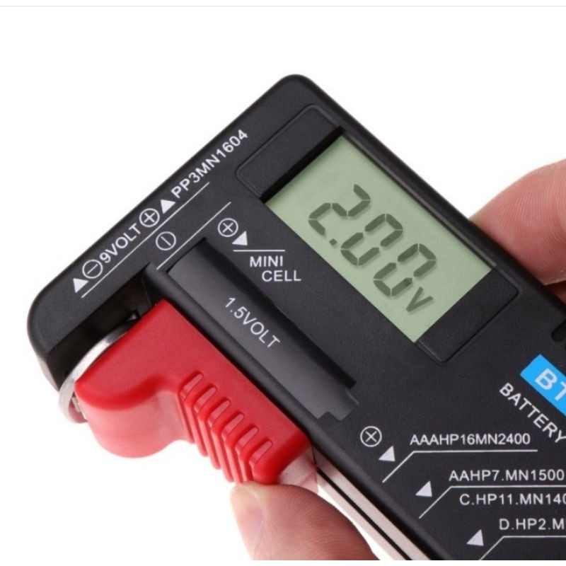 •••HCM••• Thiết Bị Kiểm Tra Dung Lượng Pin Hiển Thị Màn Hình LCD BT-168D
