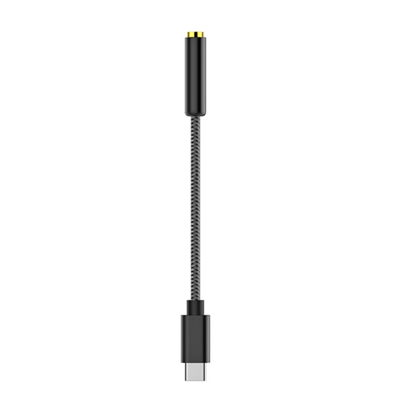 Kiki. Type-c To 3.5mm Audio Adapter Cable Dac Digital Audio Adapter Decoding Hifi Amp