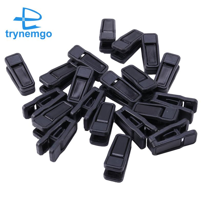 Set 20 kẹp nhựa treo quần áo màu đen