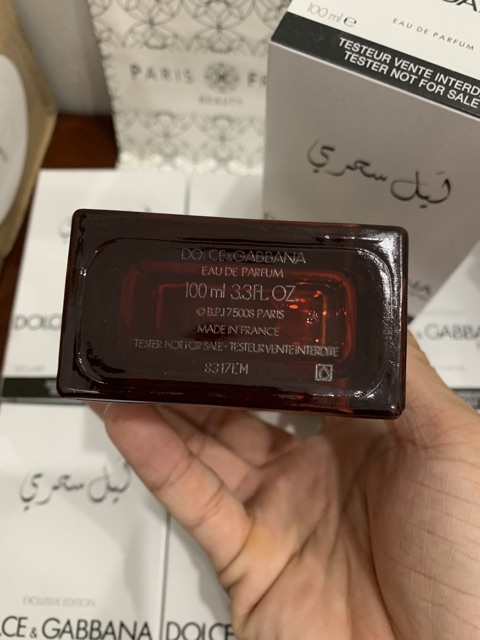 [Mã COSSALE27 giảm 80K đơn 1000K] Nước hoa tester D&G The One Exclusive Edition EDP 100ml tester như hình | BigBuy360 - bigbuy360.vn