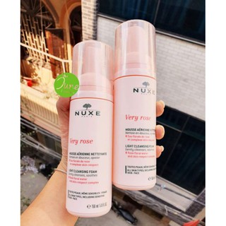SỮA RỬA MẶT DẠNG BỌT NUXE VERY ROSE