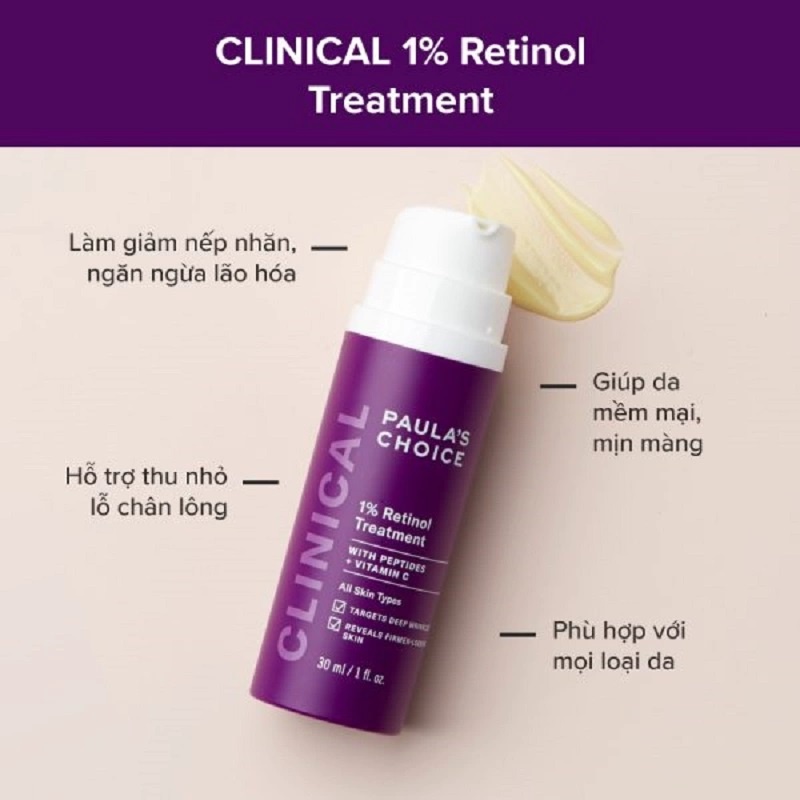 Paula's Choice - Tinh chất retinol 1% [30ml]