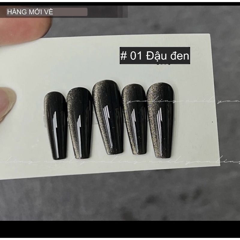Mắt mèo đen, hồng new sơn gel giá rẻ