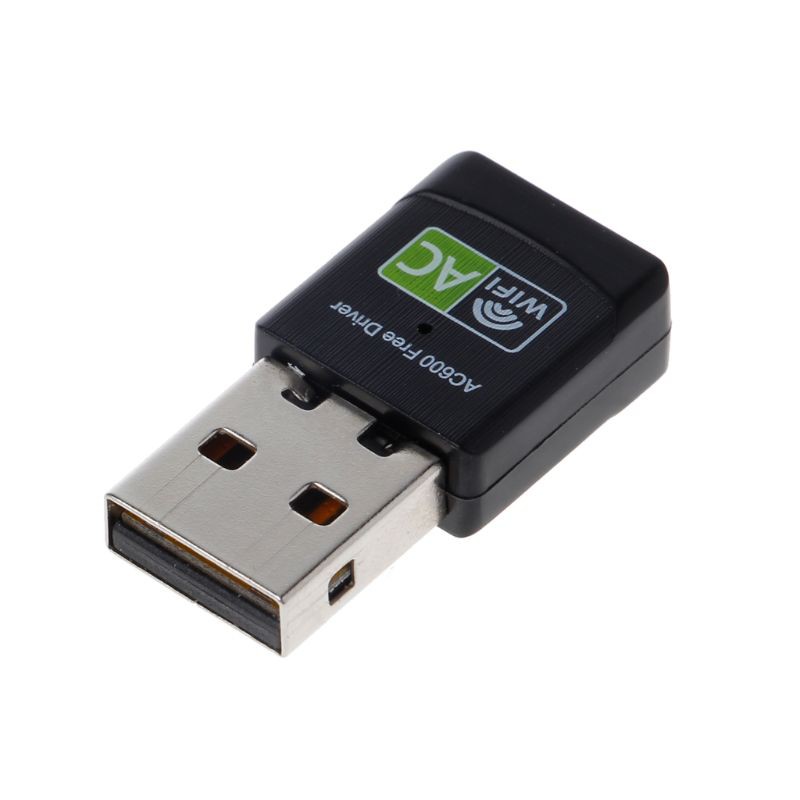 Usb Thu Sóng Wifi 600mbps Băng Tần Kép 5ghz / 2.4ghz Rtl8811 Wifi 802.11ac Cho Pc