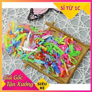 Gói 150 Chun Buộc Tóc đủ màu giá rẻ