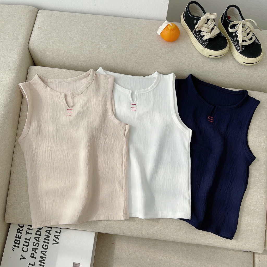 Bộ Sát Nách Cho Bé, Bộ Đồ Sát Nách Cho Mùa Hè Cực Mát Và Phong Cách Chất Đũi Cho Bé Yêu