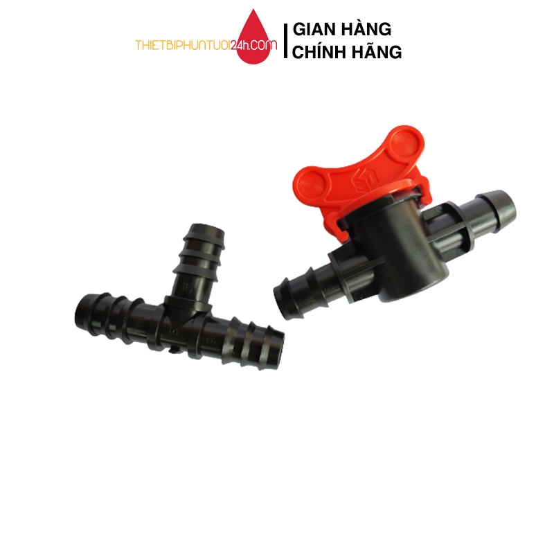 Van khóa nối T ống LPDE 16mm dùng trong hệ thống tưới ống LDPE 16mm - MHL