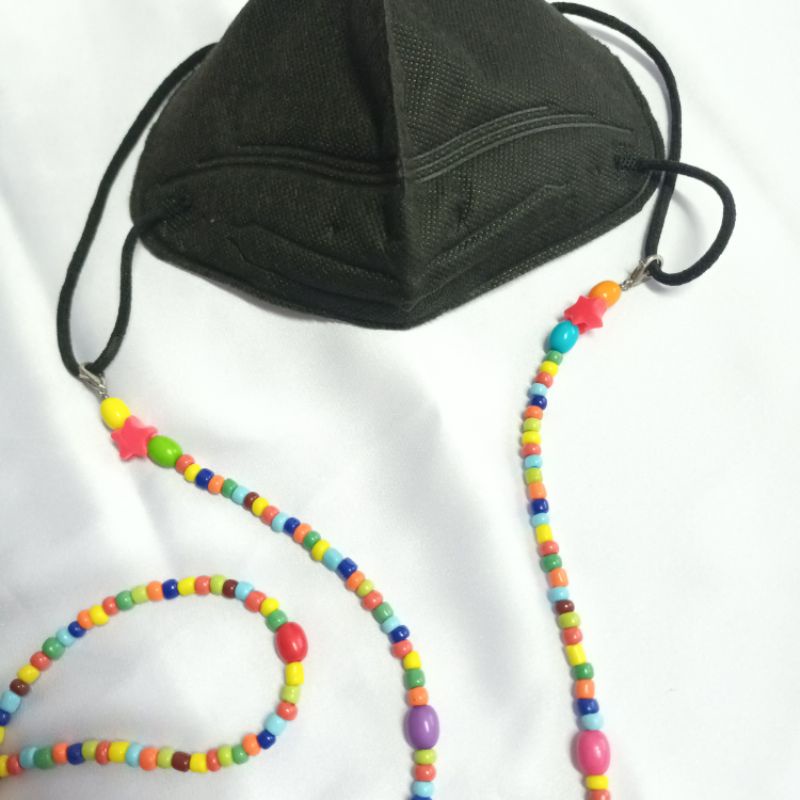 Dây đeo khẩu trang chống rớt kiểu Hàn mã T24 mic ngôi sao may mắn tiện lợi thời trang