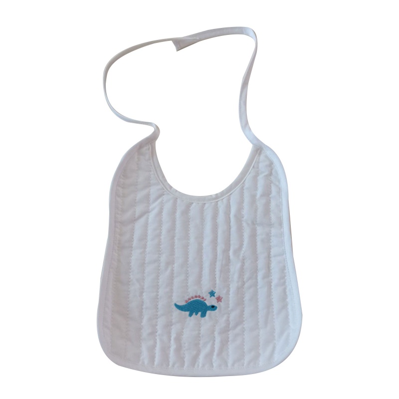 Yếm Ăn Vải Cotton Mềm Mại Thêu Hình Động Vật Hoạt Hình Có Thể Điều Chỉnh Cho Bé Sơ Sinh