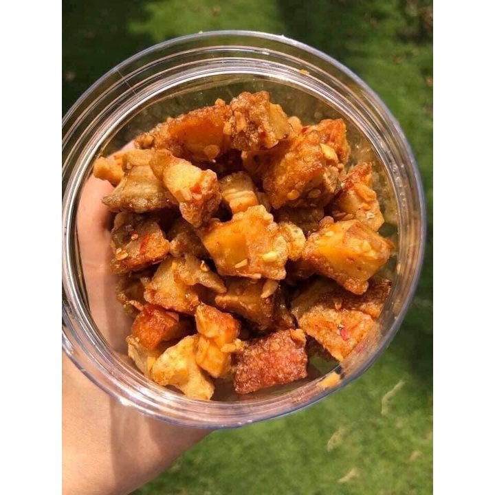 Tóp Mỡ Mắm Tỏi 250g Tóp Mỡ Chiên Mắm Đồ Ăn Vặt Kim Lê Food | BigBuy360 - bigbuy360.vn