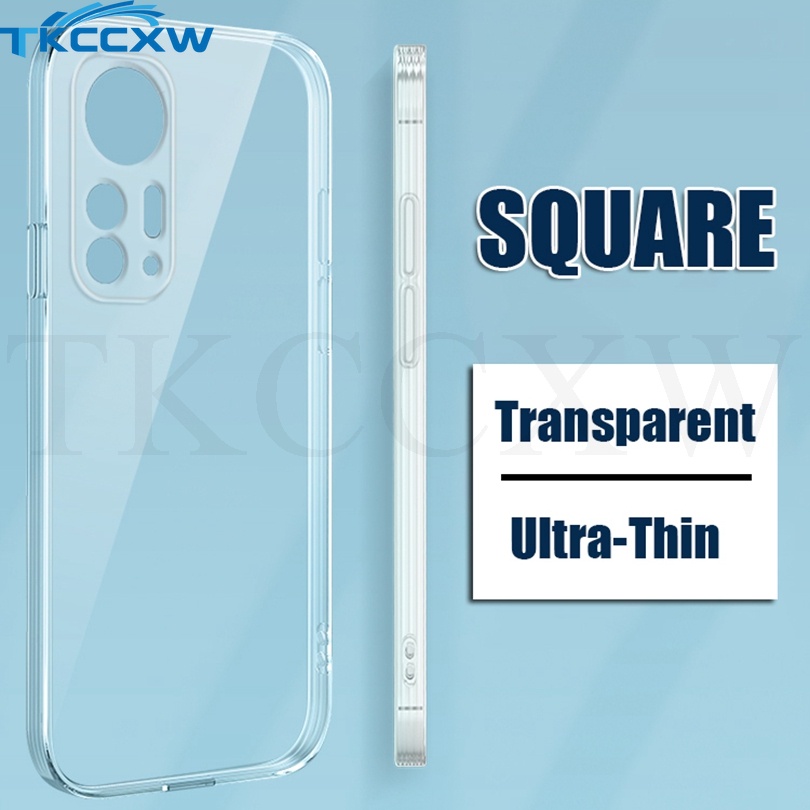 Ốp Điện Thoại Trong Suốt Cho Xiaomi Mi 12 11T 11 11X 10T Note 10 CC9 9 Pro Mi 8 Civi 12X 10S 10T 11 Lite 11 10 Ultra Mix 4