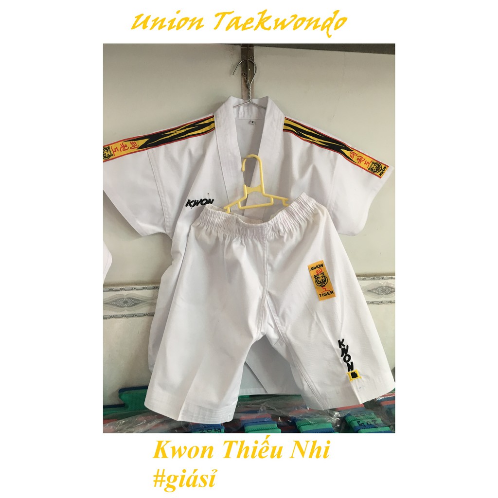 Áo Quần Võ Phục Taekwondo KWON TIGER Thiếu Nhi, Trẻ Em - Phiên Bản Đặc Biệt #UnionTaekwondoSHOP