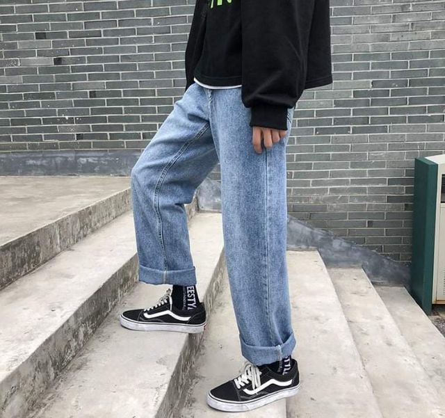 Quần Jean Nam  Ống Rộng Baggy Unisex | BigBuy360 - bigbuy360.vn