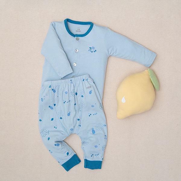 Bộ quần áo cài thẳng dài tay Nous cho bé trai bé gái