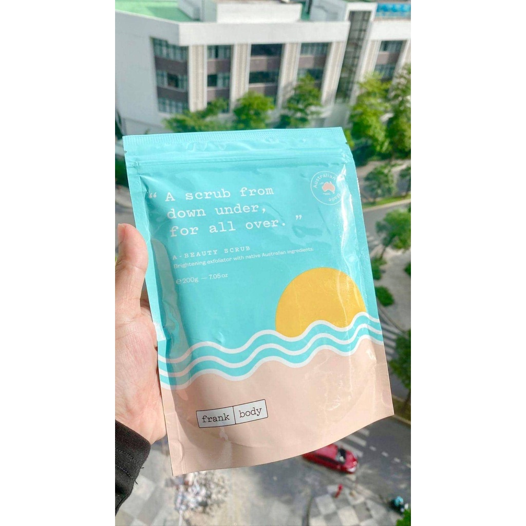 Tẩy Tế Bào Chết Cơ Thể Frank Body A-Beauty Scrub - 200g