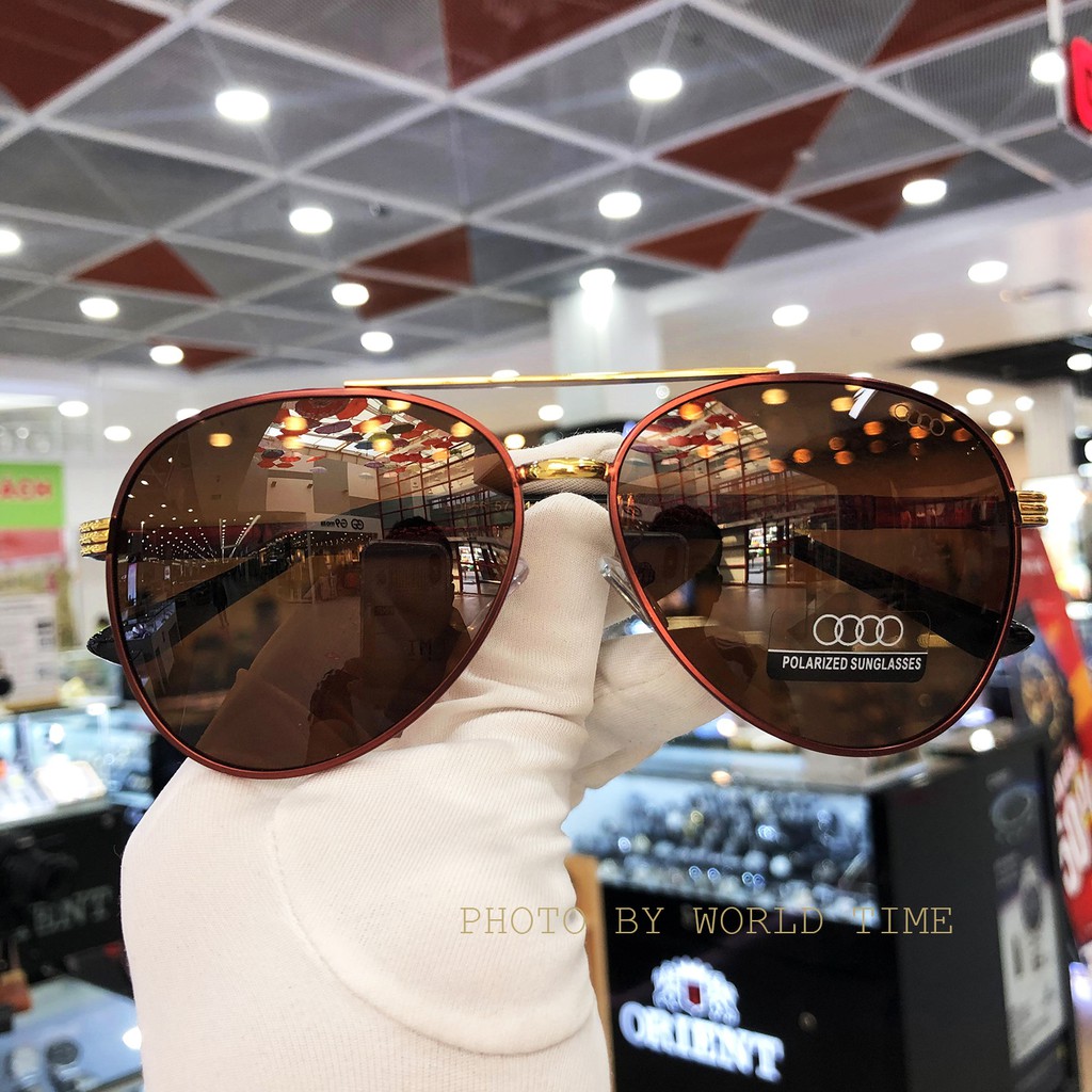 Kính mát nam cao cấp  A1368 full box, thẻ bảo hành 12 tháng, tròng Polarized, chống chói, chống loá, chống tia UV400