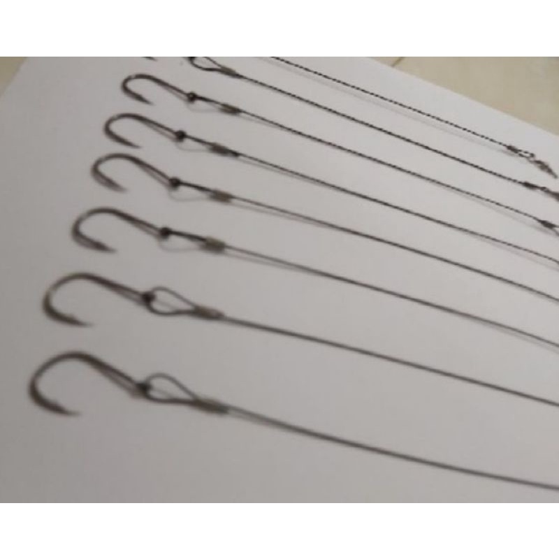 Dây cáp câu cá chim kèm sẵn lưỡi câu