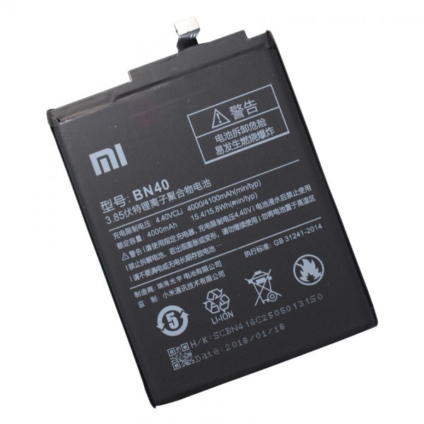 Pin xiaomi redmi 4 / redmi 4 prime BN40 xịn | Shopee Việt Nam