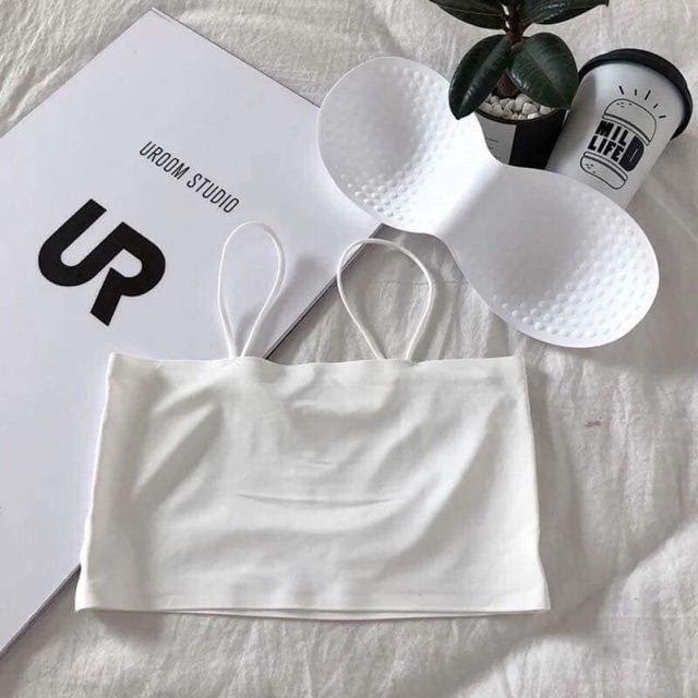 Áo Bra đúc su 2 dây chất đẹp ms 267 | BigBuy360 - bigbuy360.vn