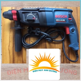 Máy khoan đục tường bê tông gỗ sắt BOSCH 2-26 hộp lớn