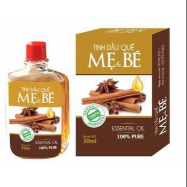 Tinh Dầu Tràm Mẹ Và Bé Xả Chanh Và Quế 30ml