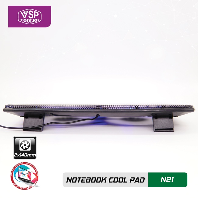 Đế tản nhiệt Notebook cool pad N21