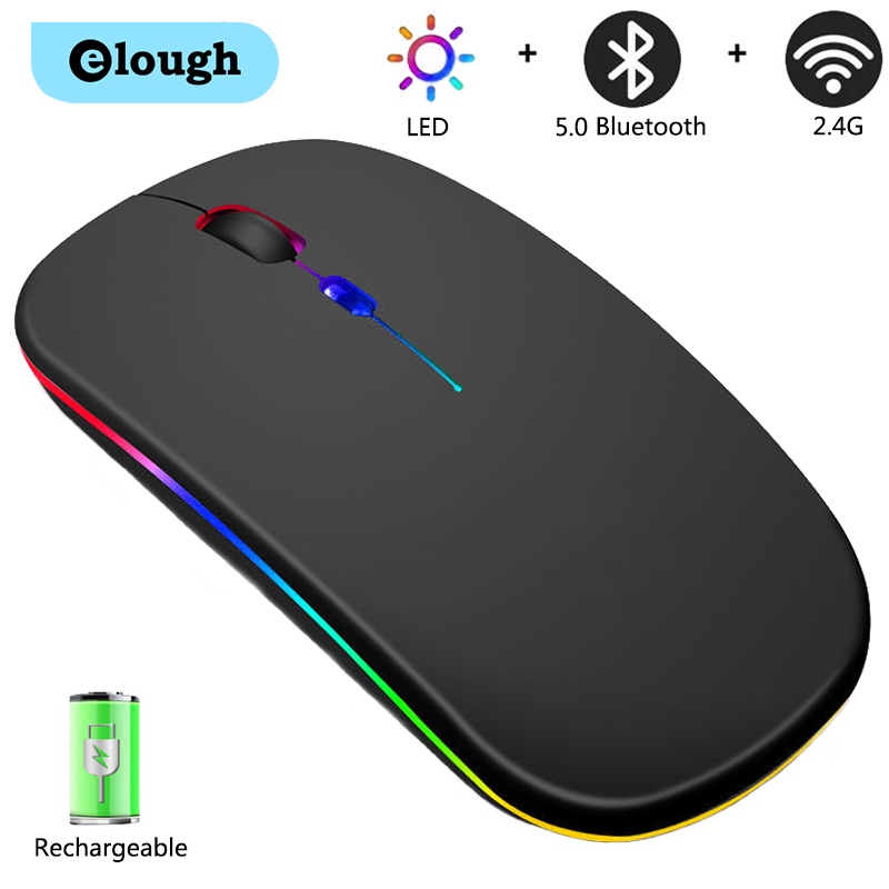 Chuột Chơi Game Không Dây Kết Nối Bluetooth Cho Máy Tính