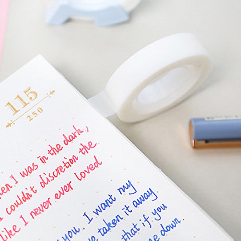 Băng Keo Trong Suốt Có Thể Viết Chắc Chắn 12mm 18mm