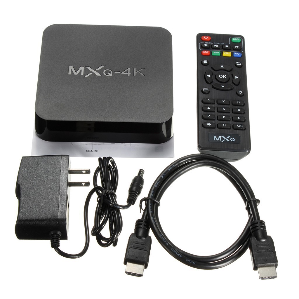 Thiết Bị Chuyển Đổi Tv Thường Thành Smart Tv 3C Mxq 4K Kodi Xbmc Smart Tv Box Android 4.4 Cpu 4 Nhân 8Gb Uhd Mini Pc