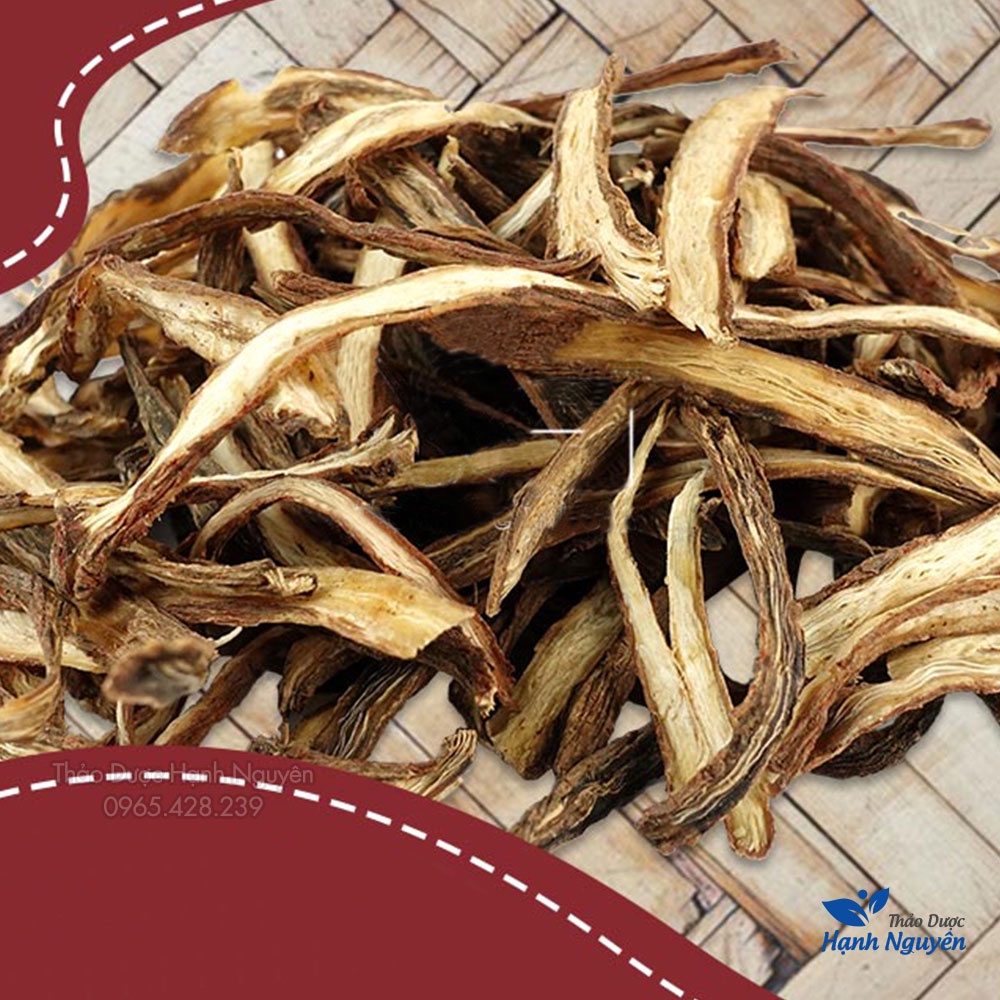 Đan sâm khô 100g (củ đan sâm thái phiến) - Thảo Dược Hạnh Nguyên