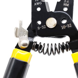 [HÀNH HÀNG CÓ SẴN] Kìm tháo dây tay cầm uốn đa chức năng bằng thép chất lượng cao 7,5 inch và kìm ép dây