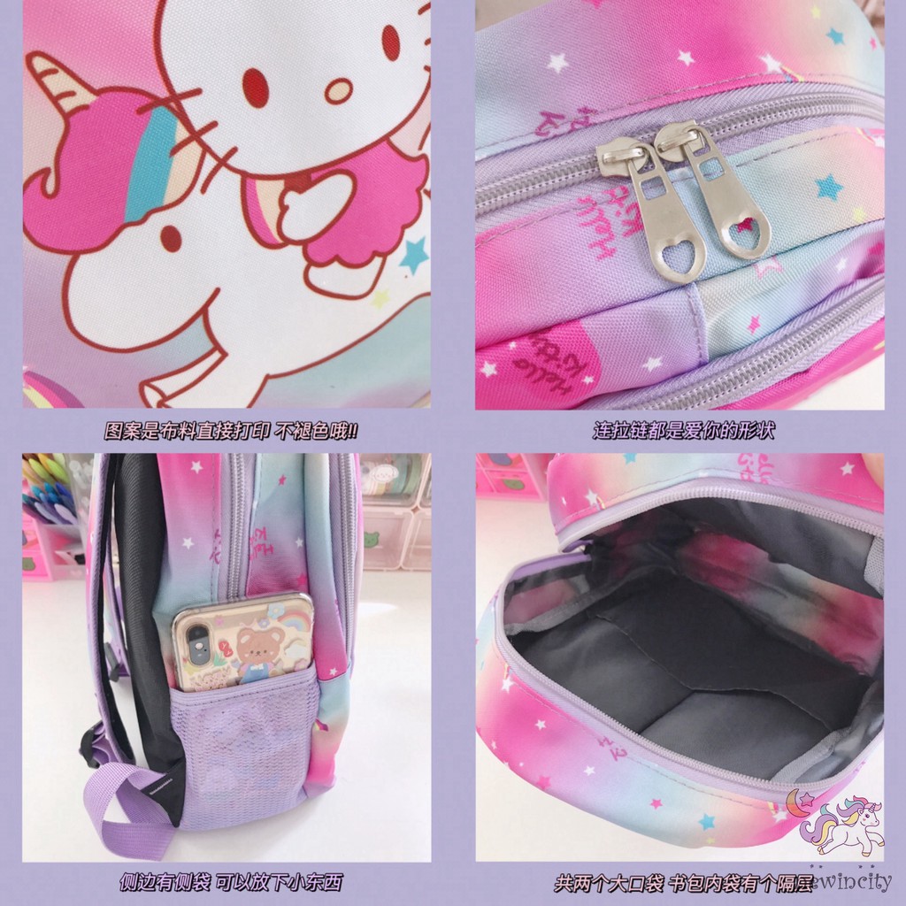 Balo Đi Học Họa Tiết Hoạt Hình Kiểu Hàn Quốc Dễ Thương Cho Bé