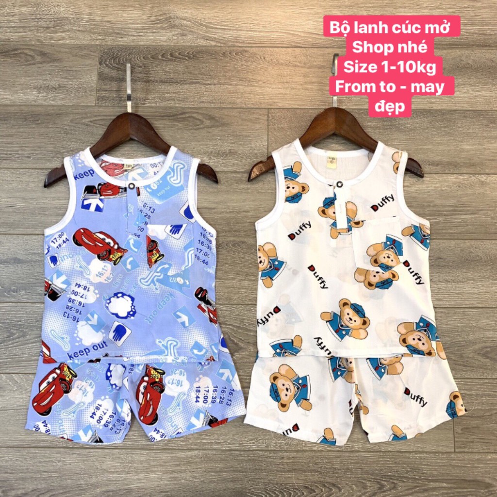 Combo bộ lanh bé trai