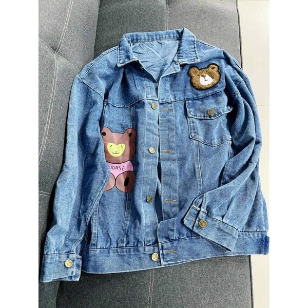 Áo khoác jean bigsize