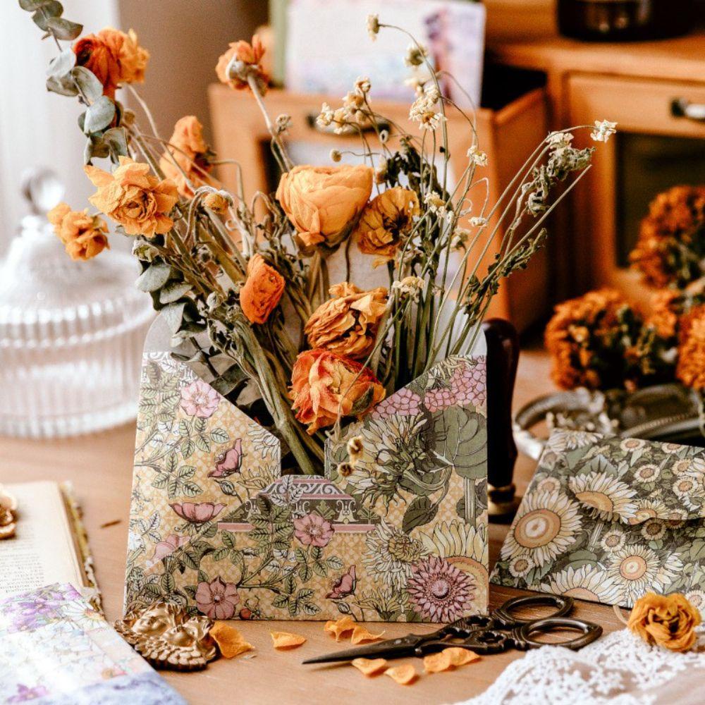 Set 9 Tờ Giấy Ghi Chú Họa Tiết Hoa Xinh Xắn