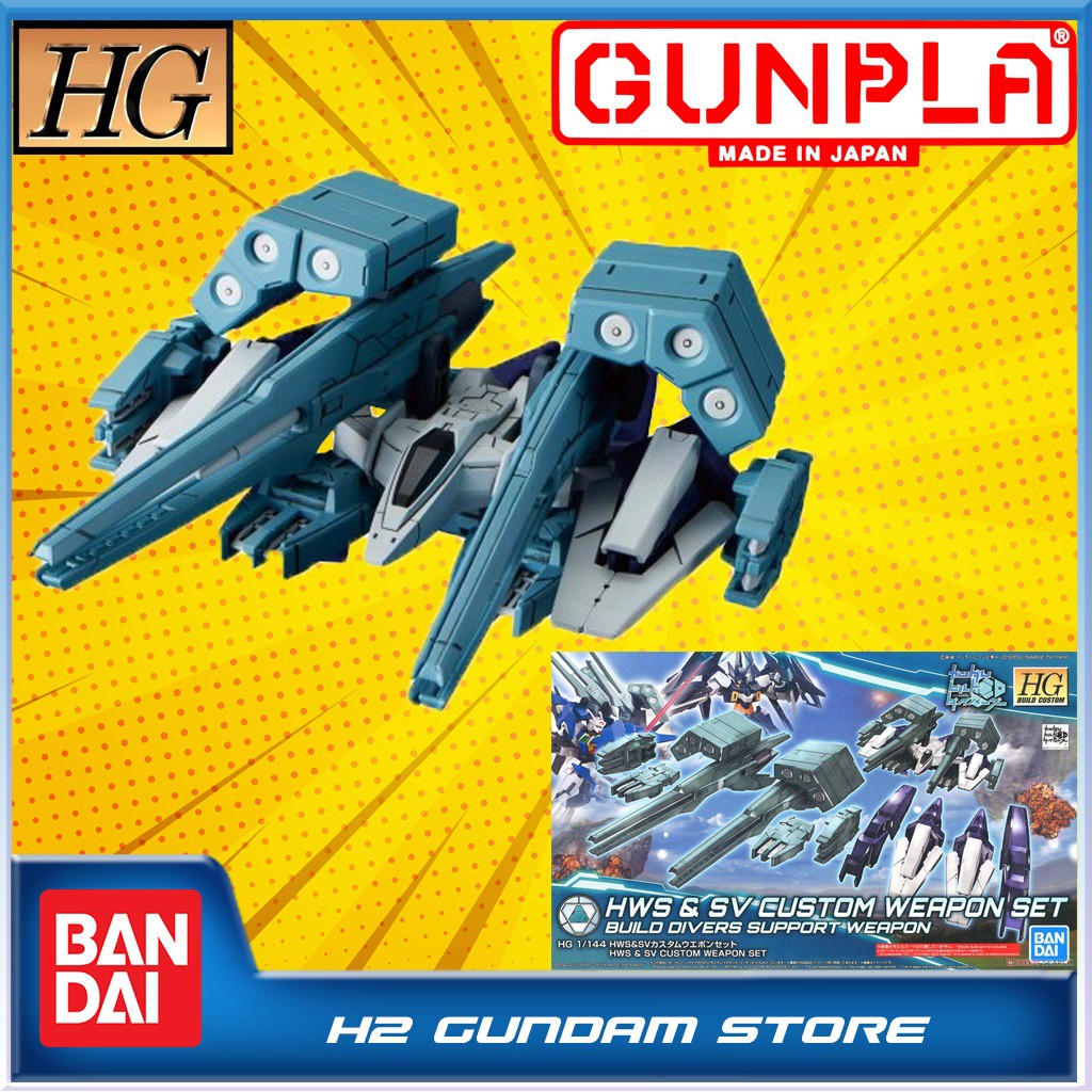 Mô hình Bandai HG 1/144 HWS &amp; SV CUSTOM WEAPON SET (Gundam Model Kits)