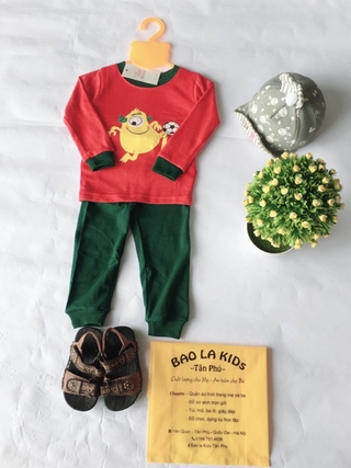 Set 5 bộ bozip bé trai 6-15kg